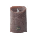 LED Candle L with moving flame and timer function - battery operated | PTMD