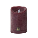 LED Candle L with moving flame and timer function - battery operated | PTMD