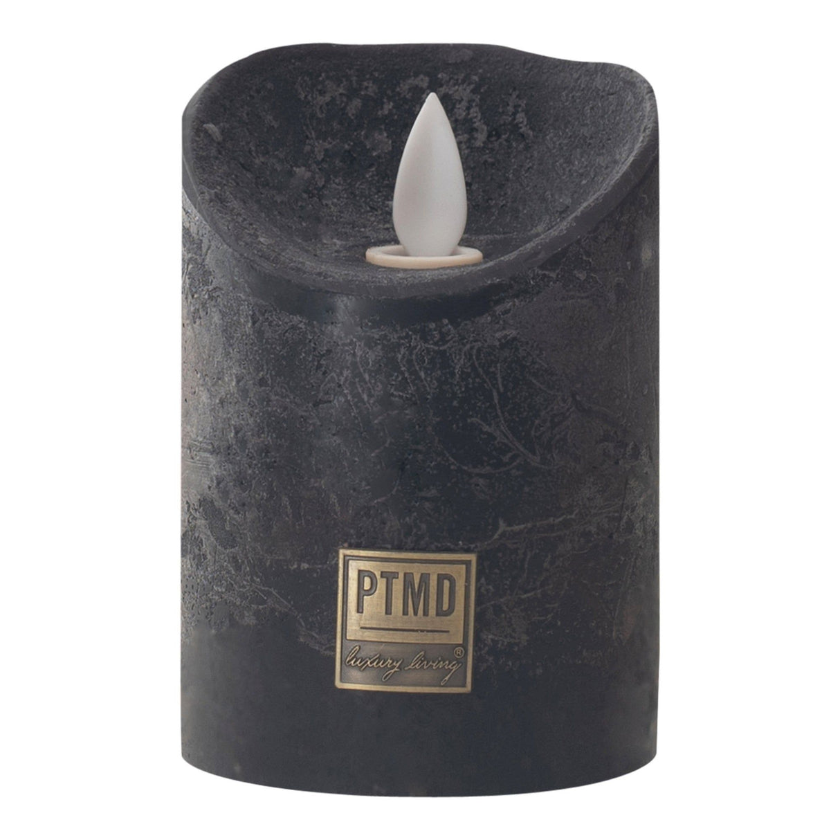 LED Candle L with moving flame and timer function - battery operated | PTMD