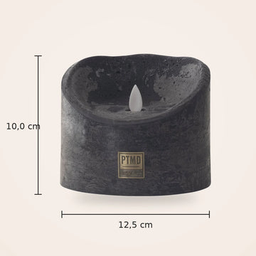 LED Candle XL with Moving Flame and Timer Function - Battery Operated | PTMD