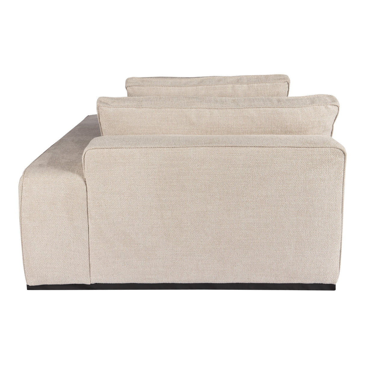 Block Sofa Silent 01 Natural Chaise Longue right
