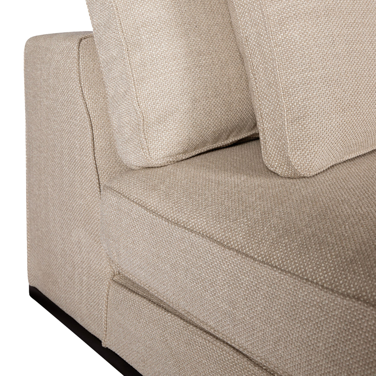 Block Sofa Silent 01 Natural Chaise Longue right
