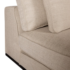Block Sofa Silent 01 Natural Chaise Longue right