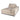 Chaiselongue - Naturfarbener Bezug, Rechtes Armteil, Modulares Design – Block | PTMD
