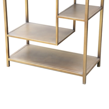 Bücherregal – Offenes Design, Hohe Form, Goldfarbe - Duana Playful | PTMD