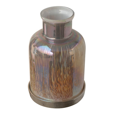Vase aus Glas mit Sprayfinish & Flaschenform M – Xela | PTMD - Esszett Luxury | Stilvolles Wohnen mit Charakter
