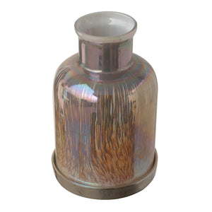 Vase aus Glas mit Sprayfinish & Flaschenform M – Xela | PTMD - Esszett Luxury | Stilvolles Wohnen mit Charakter