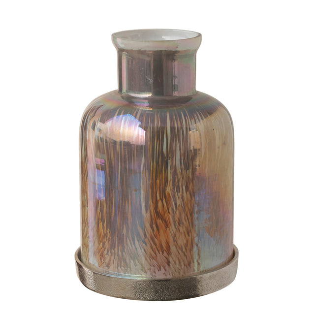 Vase aus Glas mit Sprayfinish & Flaschenform M – Xela | PTMD - Esszett Luxury | Stilvolles Wohnen mit Charakter