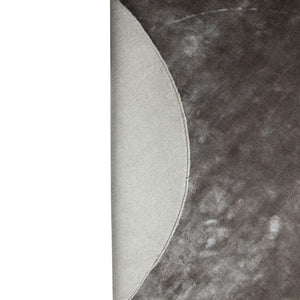 Teppich aus handgewebter Viskose, rundes Design, weiche Struktur – Flavia S | PTMD - Esszett Luxury | Stilvolles Wohnen mit Charakter