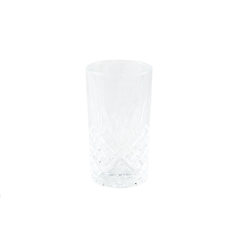 Longdrinkglas – Zylindrische Form, Glas Material, Klare Optik – Glass Crystal | PTMD