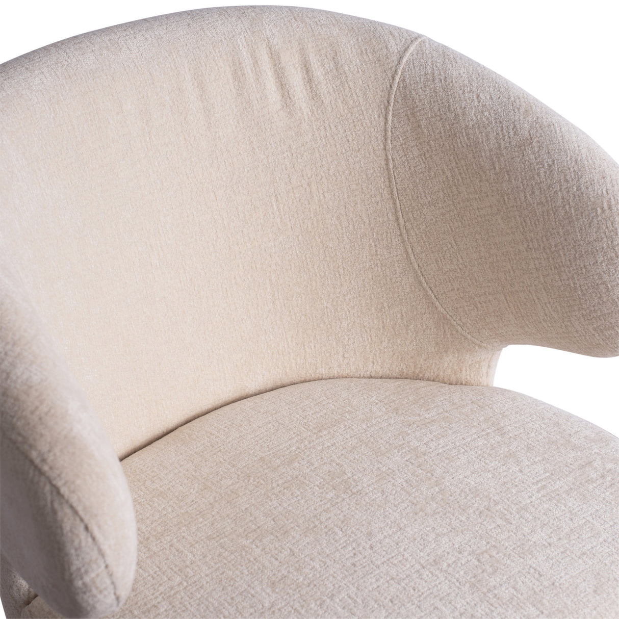 Esszimmerstuhl mit Stoffpolsterung Metallrahmen & ergonomisch geformtem Sitz – Fiori | PTMD - Esszett Luxury | Stilvolles Wohnen mit Charakter