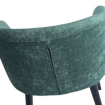 Esszimmerstuhl mit Stoffpolsterung Metallrahmen & ergonomischer Sitzform – Fiori | PTMD - Esszett Luxury | Stilvolles Wohnen mit Charakter