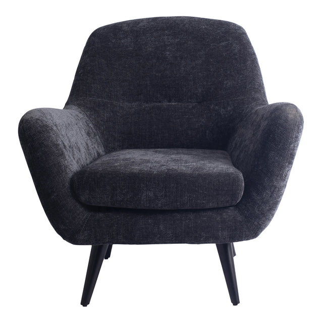 Sessel aus Acryl - Baumwoll - Polyester - Mix, Holzgestell, moderne Polsterform – Donny | PTMD - Esszett Luxury | Stilvolles Wohnen mit Charakter
