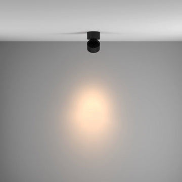 Deckenleuchte aus schwarzem Aluminium mit integrierter LED und warmweißem Licht – Yin | Maytoni - Esszett Luxury | Stilvolles Wohnen mit Charakter