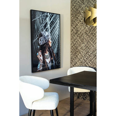 Wandbild mit veredelter Struktur modernem Finish Palmenmotiv und dekorativem Design – Melani | PTMD - Esszett Luxury | Stilvolles Wohnen mit Charakter
