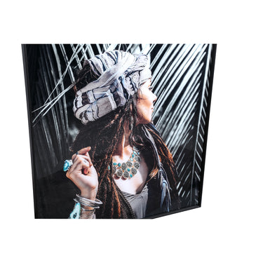 Wandbild mit veredelter Struktur modernem Finish Palmenmotiv und dekorativem Design – Melani | PTMD - Esszett Luxury | Stilvolles Wohnen mit Charakter
