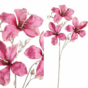 künstliche blume Bauhinien - Spray mit filigranen Blüten und strukturiertem Blattwerk – Garden Flower | PTMD - Esszett Luxury | Stilvolles Wohnen mit Charakter