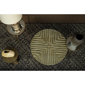 Beistelltisch aus Eisen in Gold mit Spiegeloberfläche und Fairy - Design – Rikka | PTMD - Esszett Luxury | Stilvolles Wohnen mit Charakter