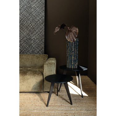 Beistelltisch aus Eisen mit runder MDF - Platte und handgearbeitetem Design – Werdy | PTMD - Esszett Luxury | Stilvolles Wohnen mit Charakter