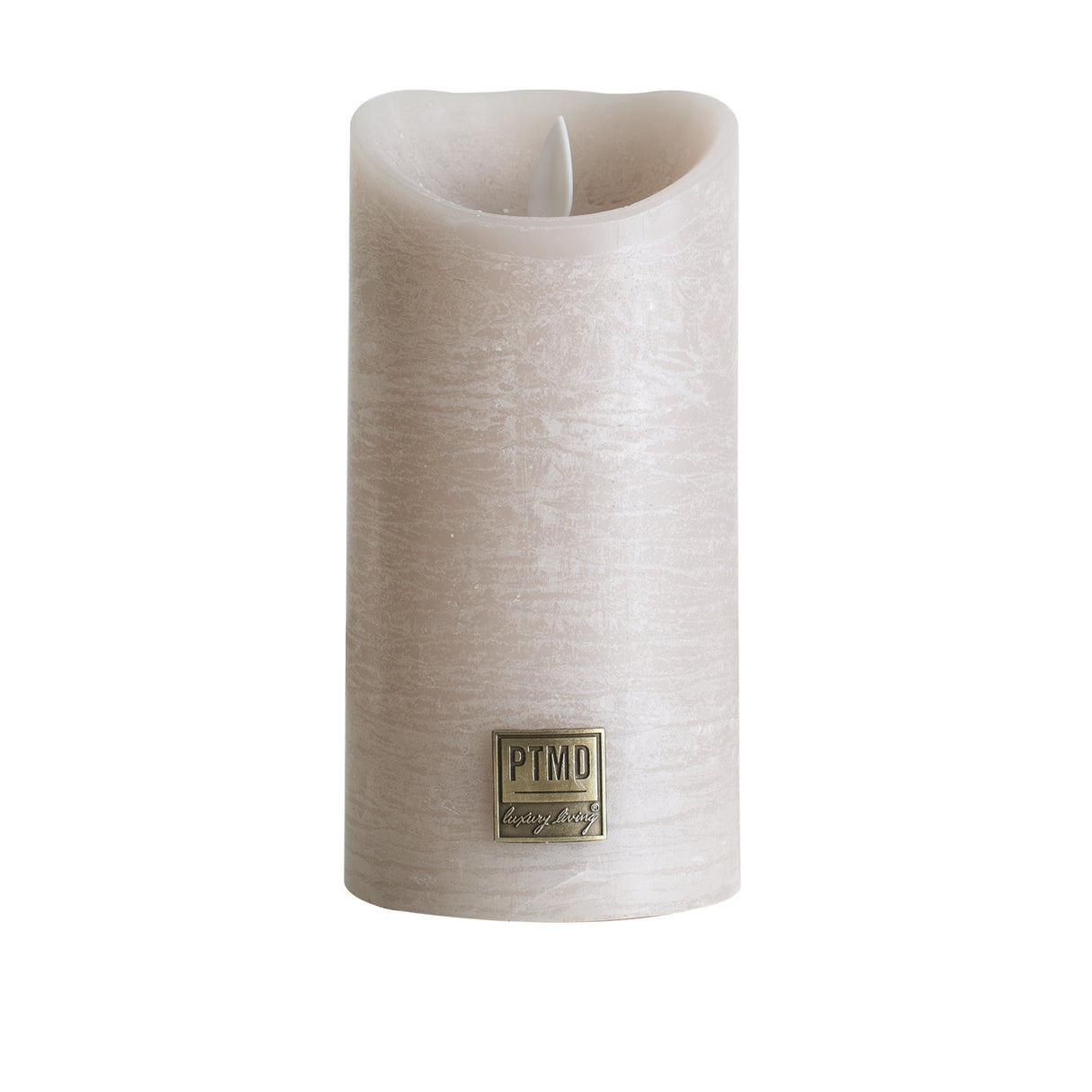 LED Candle L with moving flame and timer function - battery operated | PTMD