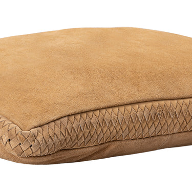 Cushion - Camel Suede, Zipper, Polyester Filling, M – Suky | PTMD