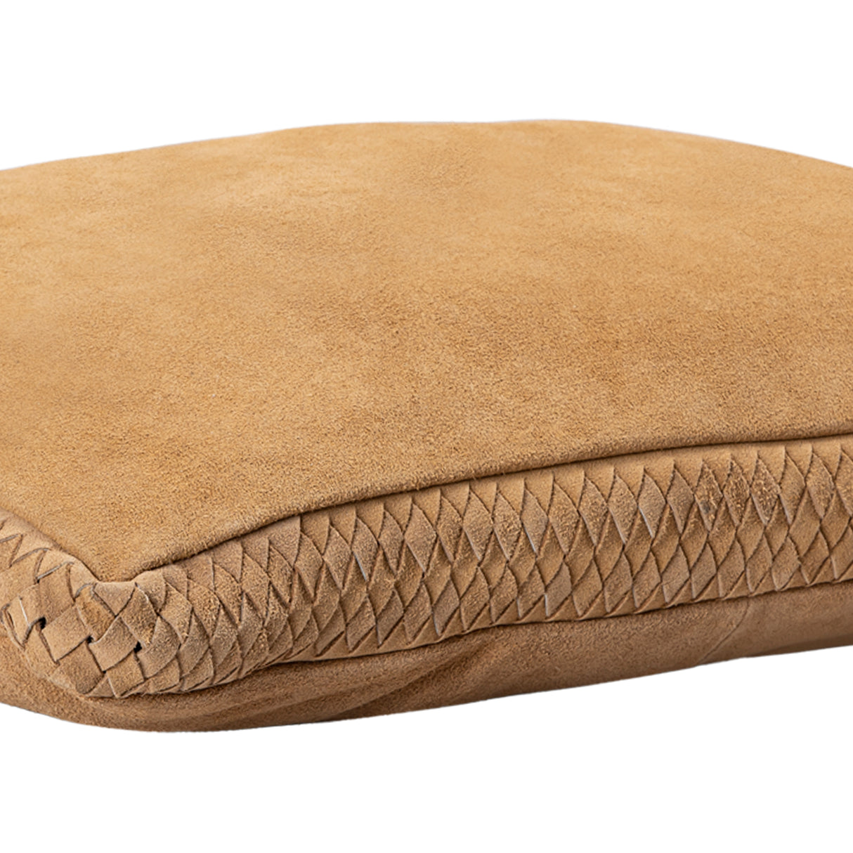 Cushion - Camel Suede, Zipper, Polyester Filling, M – Suky | PTMD
