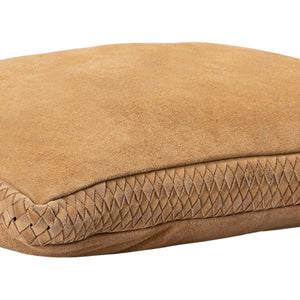 Cushion - Camel Suede, Zipper, Polyester Filling, M – Suky | PTMD