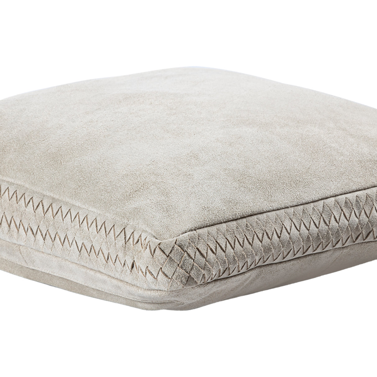 Cushion - Taupe Suede, Zipper, Polyester Filling, S – Suky | PTMD