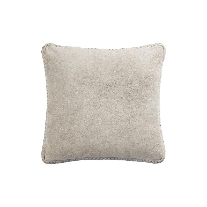 Cushion - Taupe Suede, Zipper, Polyester Filling, S – Suky | PTMD