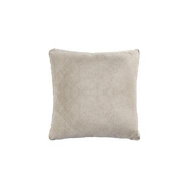 Cushion - Taupe Suede, Zipper, Polyester Filling, L – Suky | PTMD