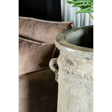Cement pot - Tony Grey 58.0 x 58.0 x 95.0 cm