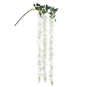 künstliche blume Glyzinie hängend mit filigraner Struktur und dekorativer Ausführung – Garden Flower | PTMD - Esszett Luxury | Stilvolles Wohnen mit Charakter