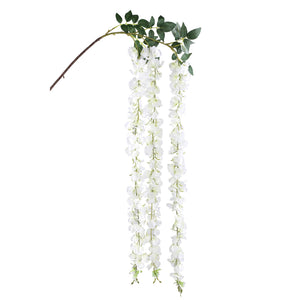 künstliche blume Glyzinie hängend mit filigraner Struktur und dekorativer Ausführung – Garden Flower | PTMD - Esszett Luxury | Stilvolles Wohnen mit Charakter
