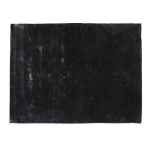 Teppich – Viskose, Gewebtes Design, Rechteckige Form, Schwarz XL – Flavia | PTMD