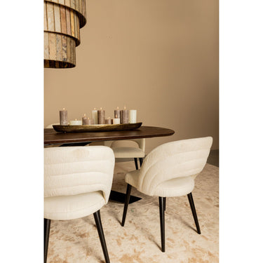 Esszimmertisch Mango - Holz Metall - Gestell Handveredelt – Alore | PTMD - Esszett Luxury | Stilvolles Wohnen mit Charakter