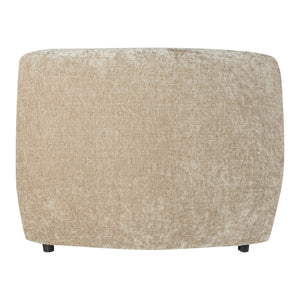 Ecksofa – creme Oberfläche, Stoffbezug, Eckelement Modul – Lujo | PTMD