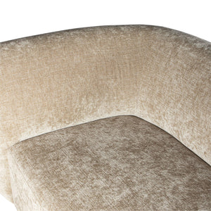 Sofa – Fiore Stoffbezug, Gepolsterte Sitzfläche, Linke Armlehne – Lujo | PTMD