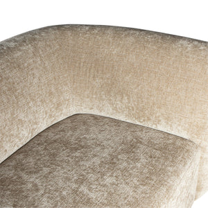 Sofa – Fiore Stoffbezug, Gepolsterte Sitzfläche, Rechte Armlehne – Lujo | PTMD