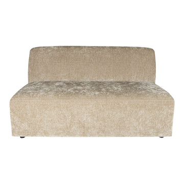 Sofa – creme Oberfläche, Stoffbezug, Zweisitzer Modul – Lujo | PTMD