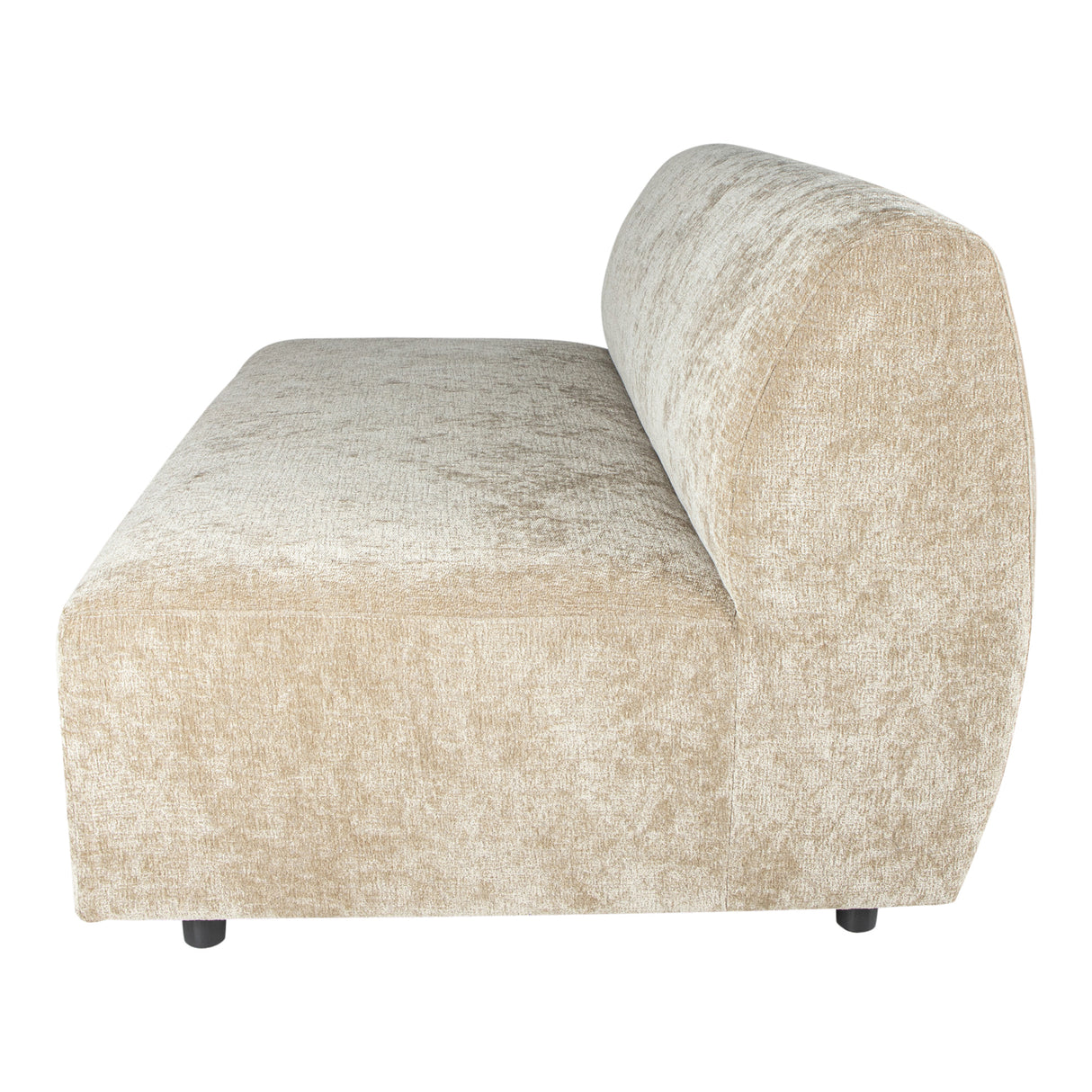 Sofa – creme Oberfläche, Stoffbezug, Zweisitzer Modul – Lujo | PTMD