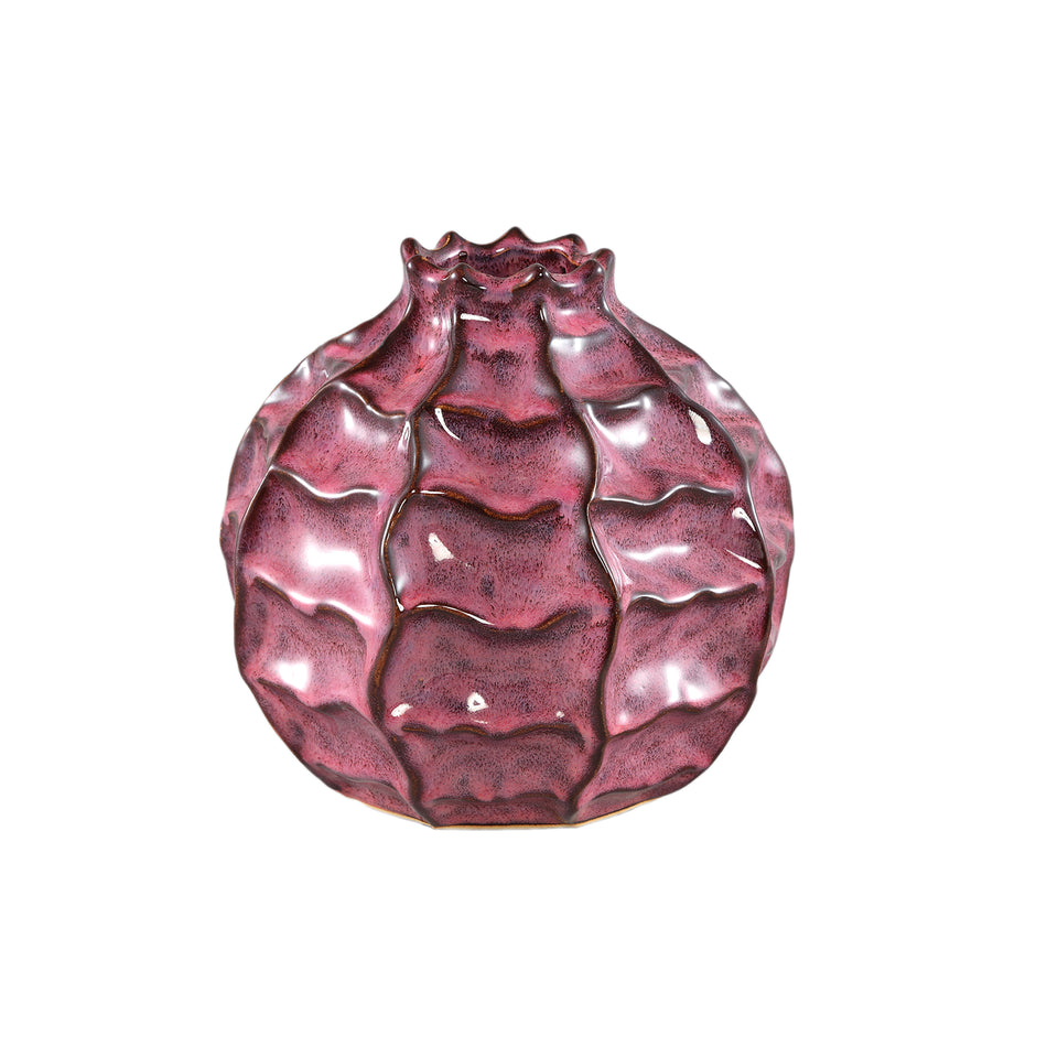 Vase - Evys Red Ceramic Vase