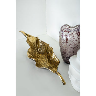 Vase aus massivem Glas, rundes Design, strukturierte Oberfläche – Michellee S | PTMD - Esszett Luxury | Stilvolles Wohnen mit Charakter