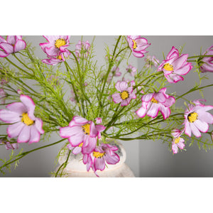 künstliche blume Cosmos mit filigranen Knospen und dekorativer handgearbeiteter Ausführung – Garden Flower | PTMD - Esszett Luxury | Stilvolles Wohnen mit Charakter