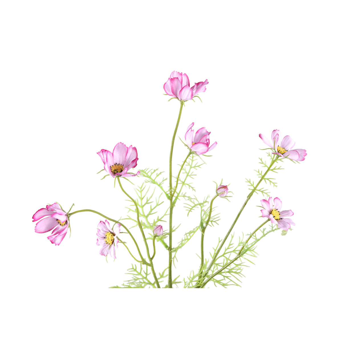 künstliche blume Cosmos mit filigranen Knospen und dekorativer handgearbeiteter Ausführung – Garden Flower | PTMD - Esszett Luxury | Stilvolles Wohnen mit Charakter