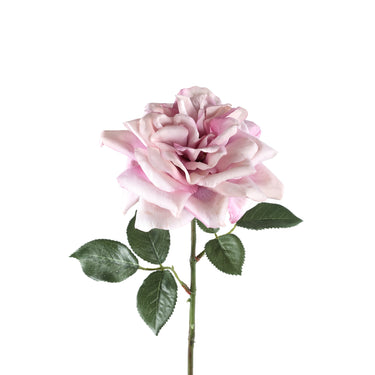 Kunstblume aus Polyester & Stoff mit Rosen - Spray & Blattdetail – Rose Flower | PTMD - Esszett Luxury | Stilvolles Wohnen mit Charakter