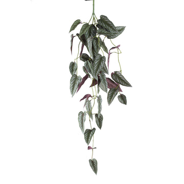 Kunstpflanze Rankpflanze aus Stoff und Metall mit feiner Struktur und dekorativer Form – Leaves Plant | PTMD - Esszett Luxury | Stilvolles Wohnen mit Charakter