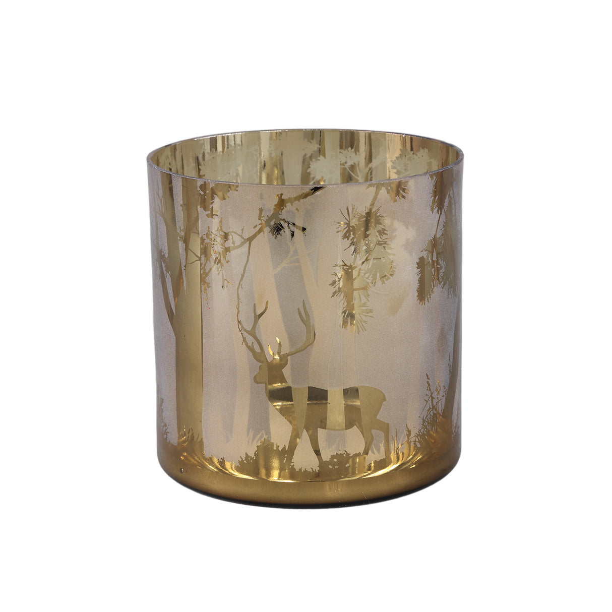 Teelichthalter - Imadiya Brown 15.0 x 15.0 x 15.0 cm - Esszett Luxury | Stilvolles Wohnen mit Charakter
