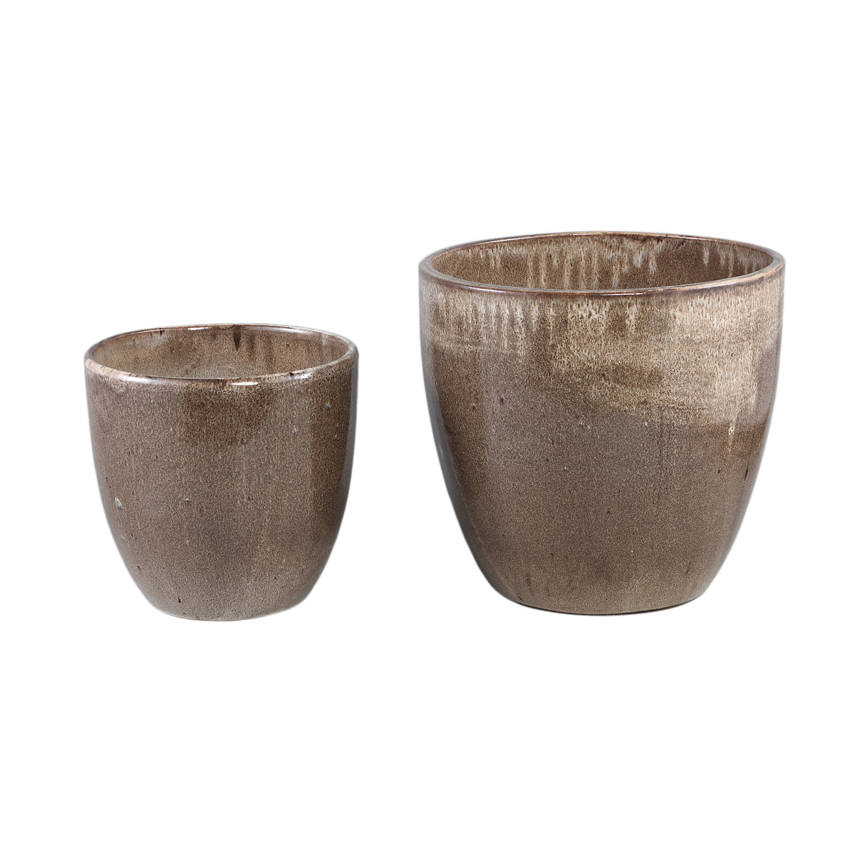 Ceramic pot - Aleix Brown 34.0 x 34.0 x 35.0 cm