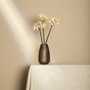 Amaryllisblume – Cremefarbene Amaryllis Spray, Polyestergewebe, Eisenmetall | PTMD