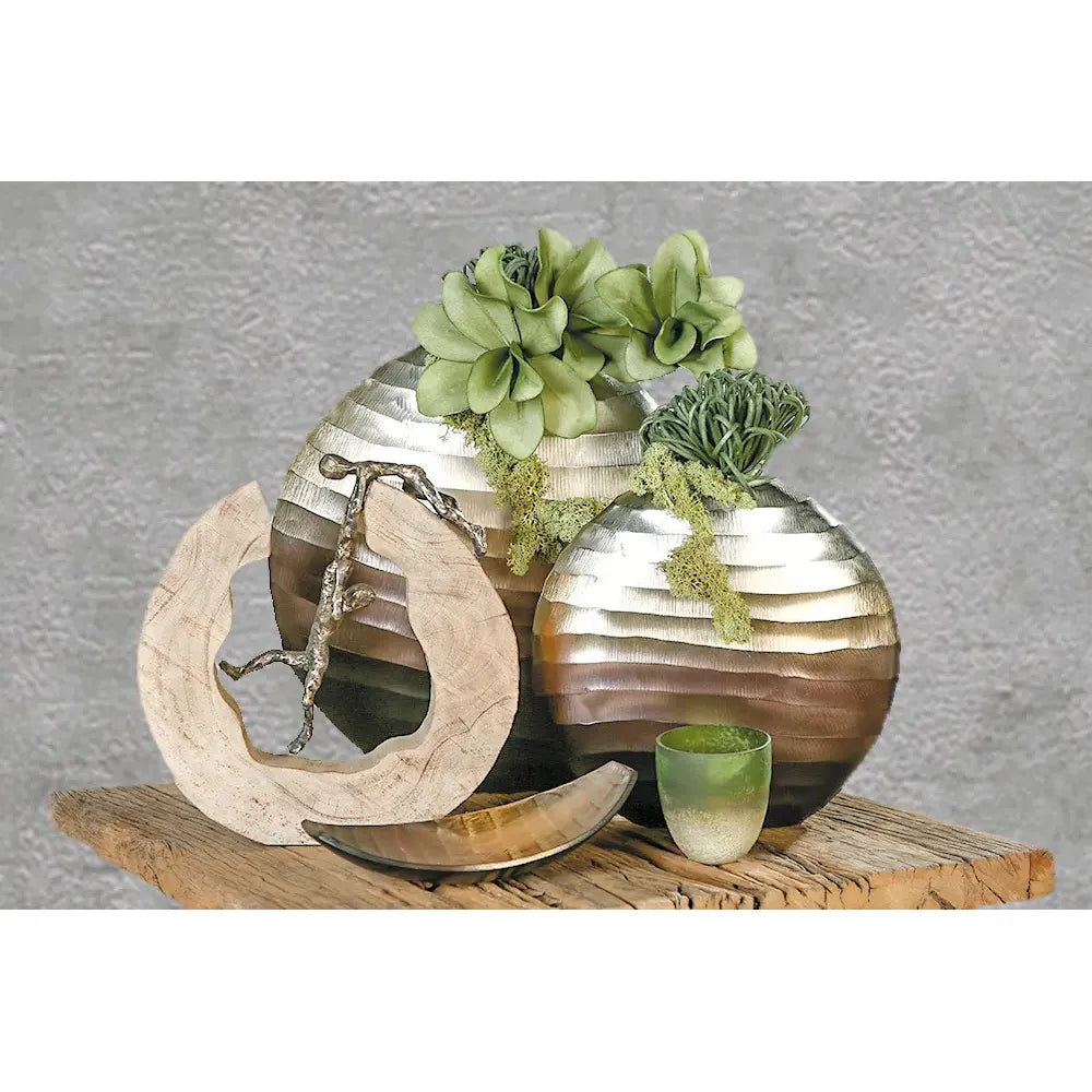 Skulptur – Symbolische Teamarbeit, Kletternde Figuren, Runde Formgebung, 30 cm - Teamwork | Gilde